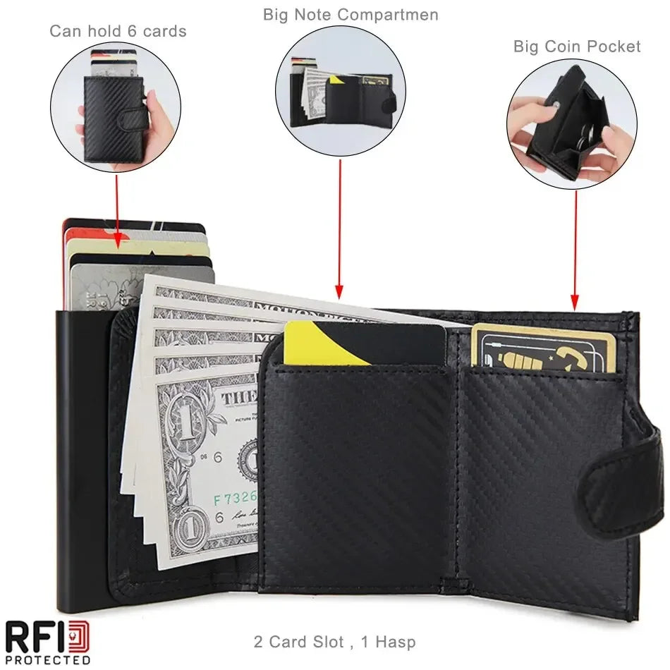 Portefeuille RFID Trifold
